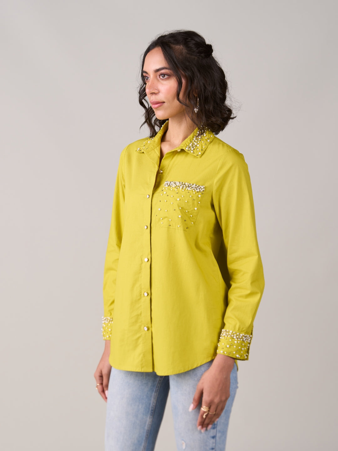 Sophie Lime Shirt