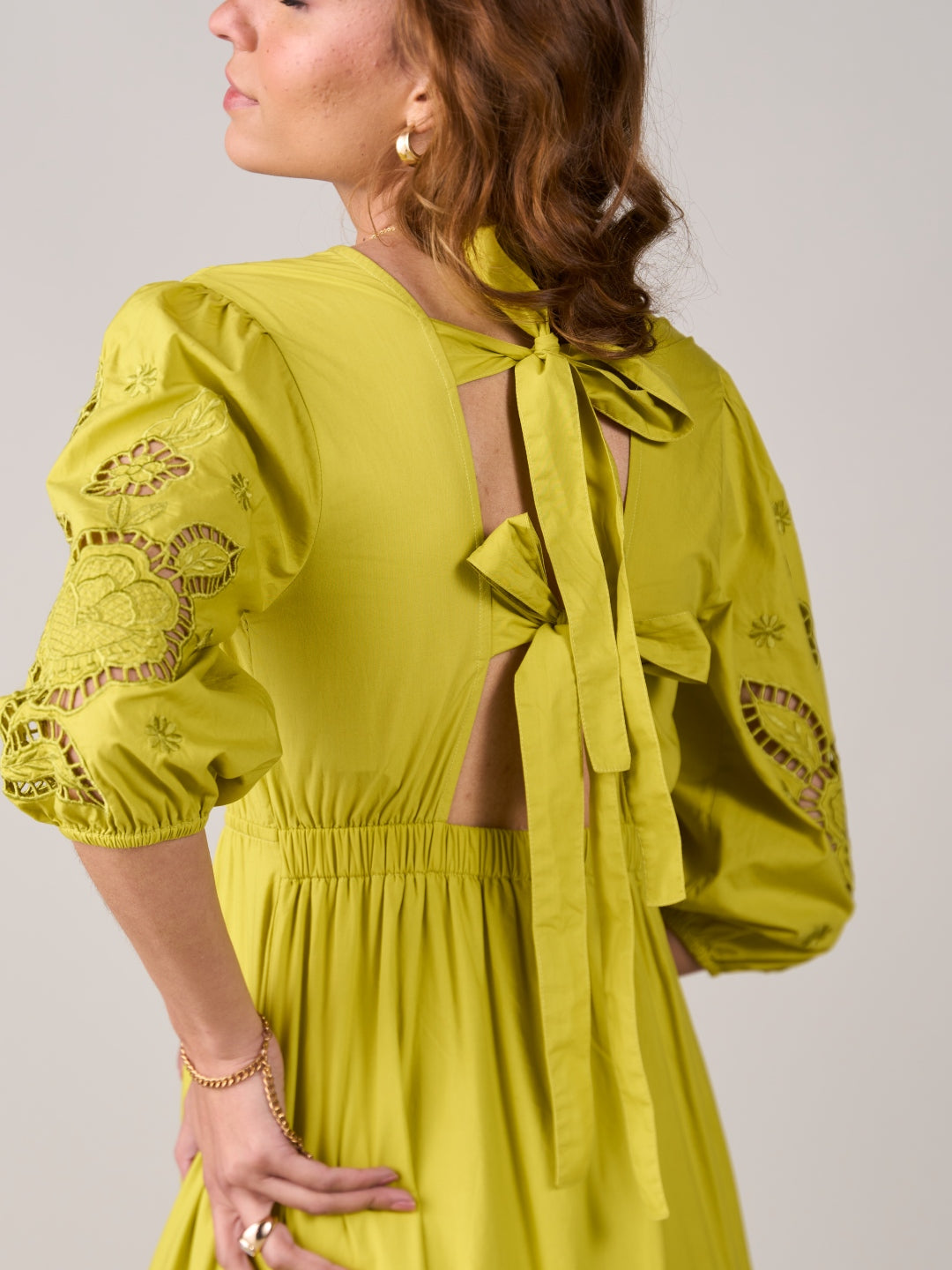 Ava Lime Dress