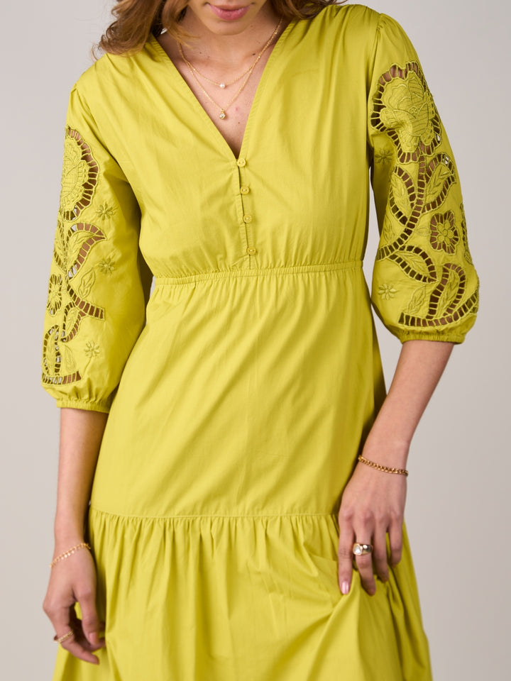 Ava Lime Dress