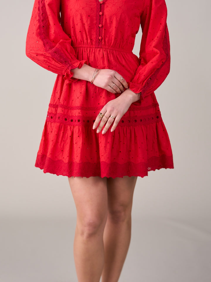 Julie Red Dress