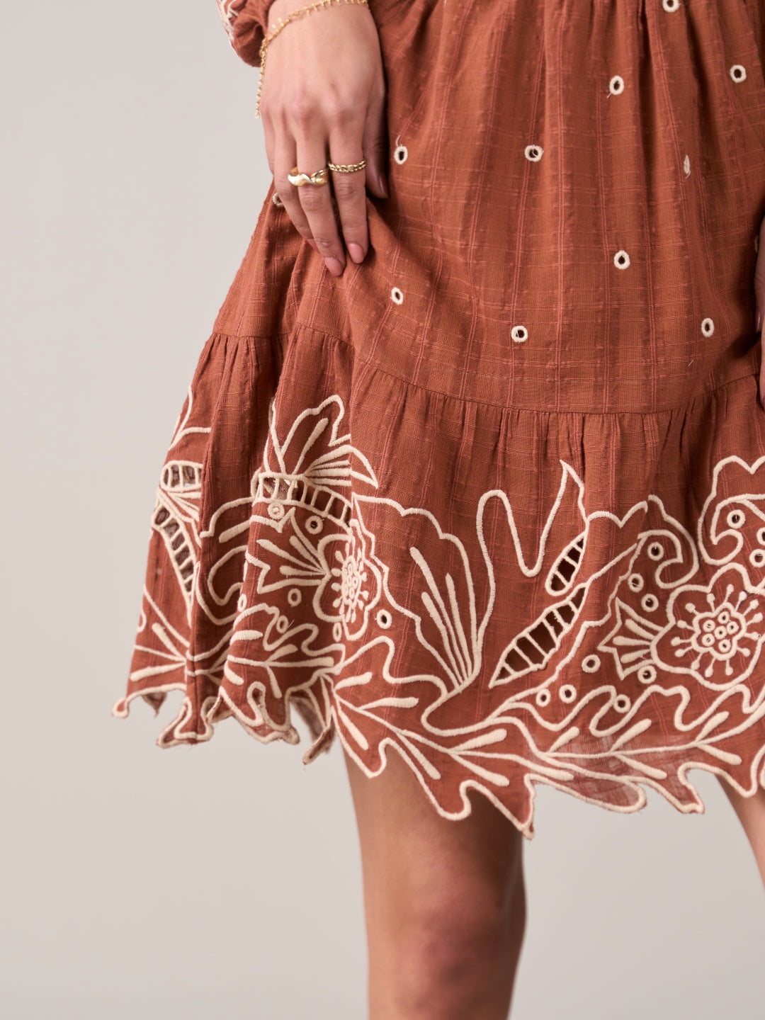 Hannah Embroidered Dress