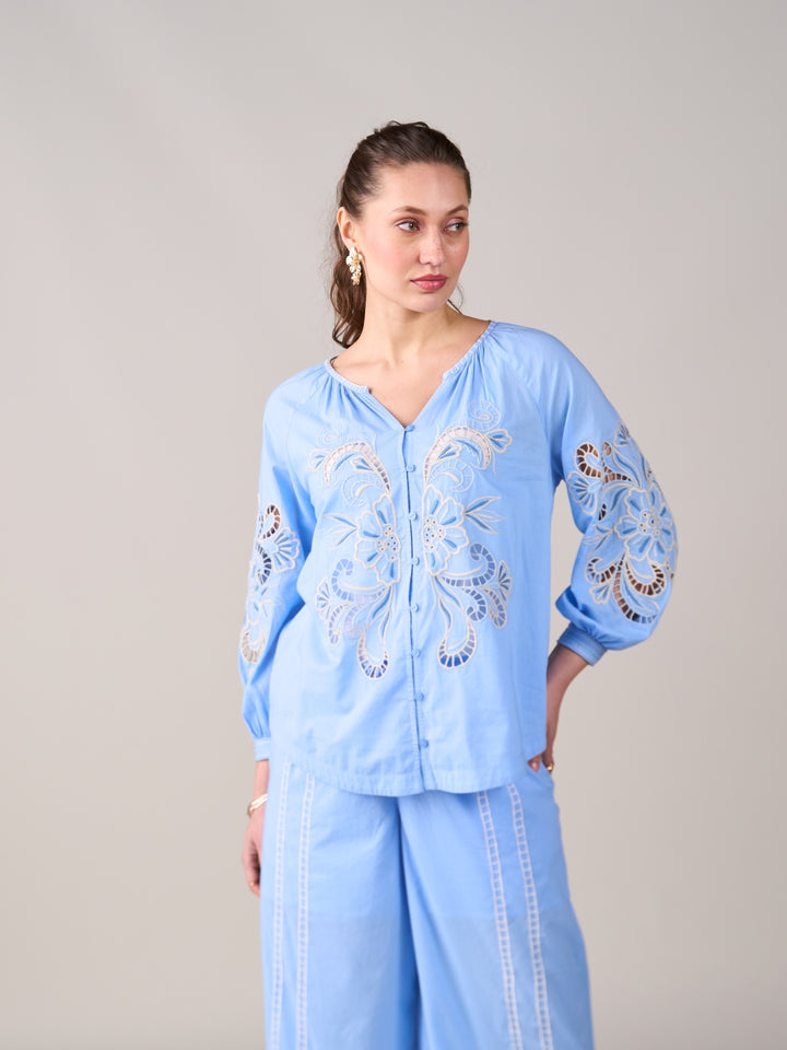 Kiara Embroidered Blouse