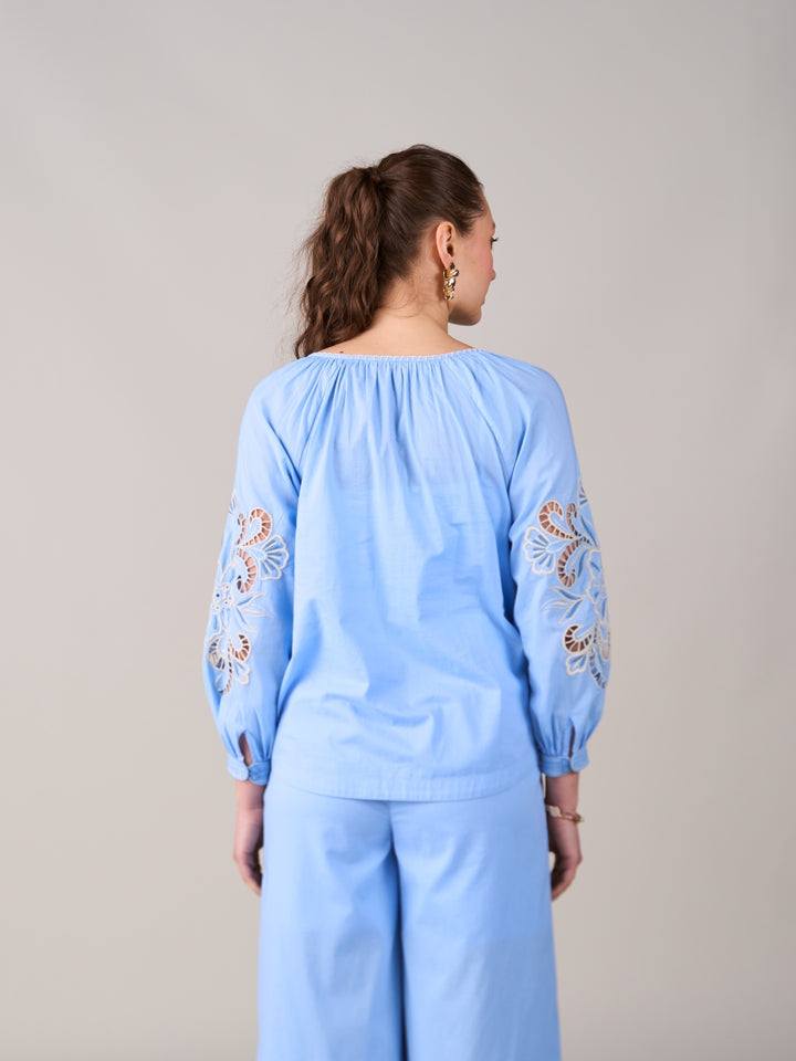 Kiara Embroidered Blouse