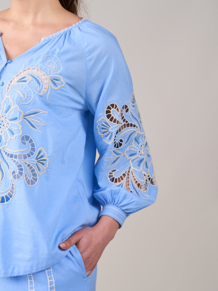 Kiara Embroidered Blouse