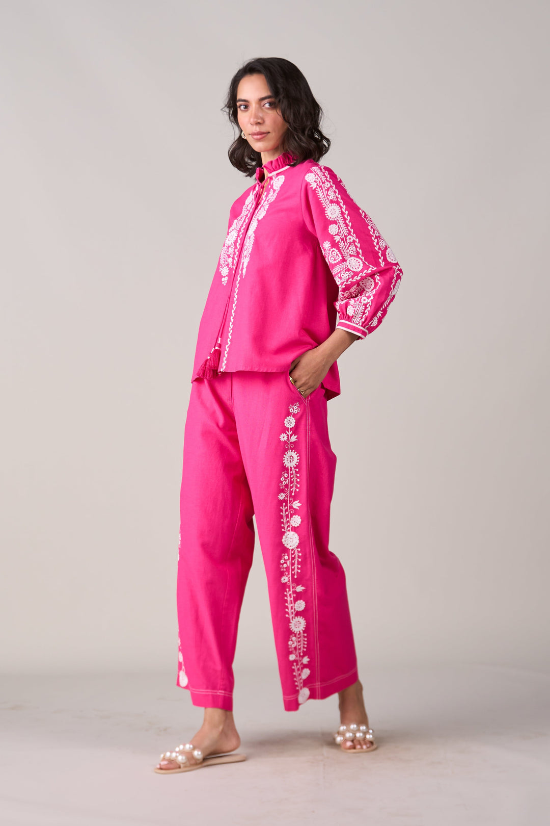 Amelie Pink Pants