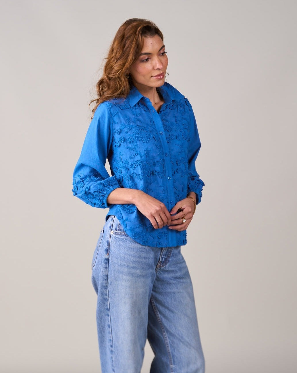 Blue Blossom Shirt