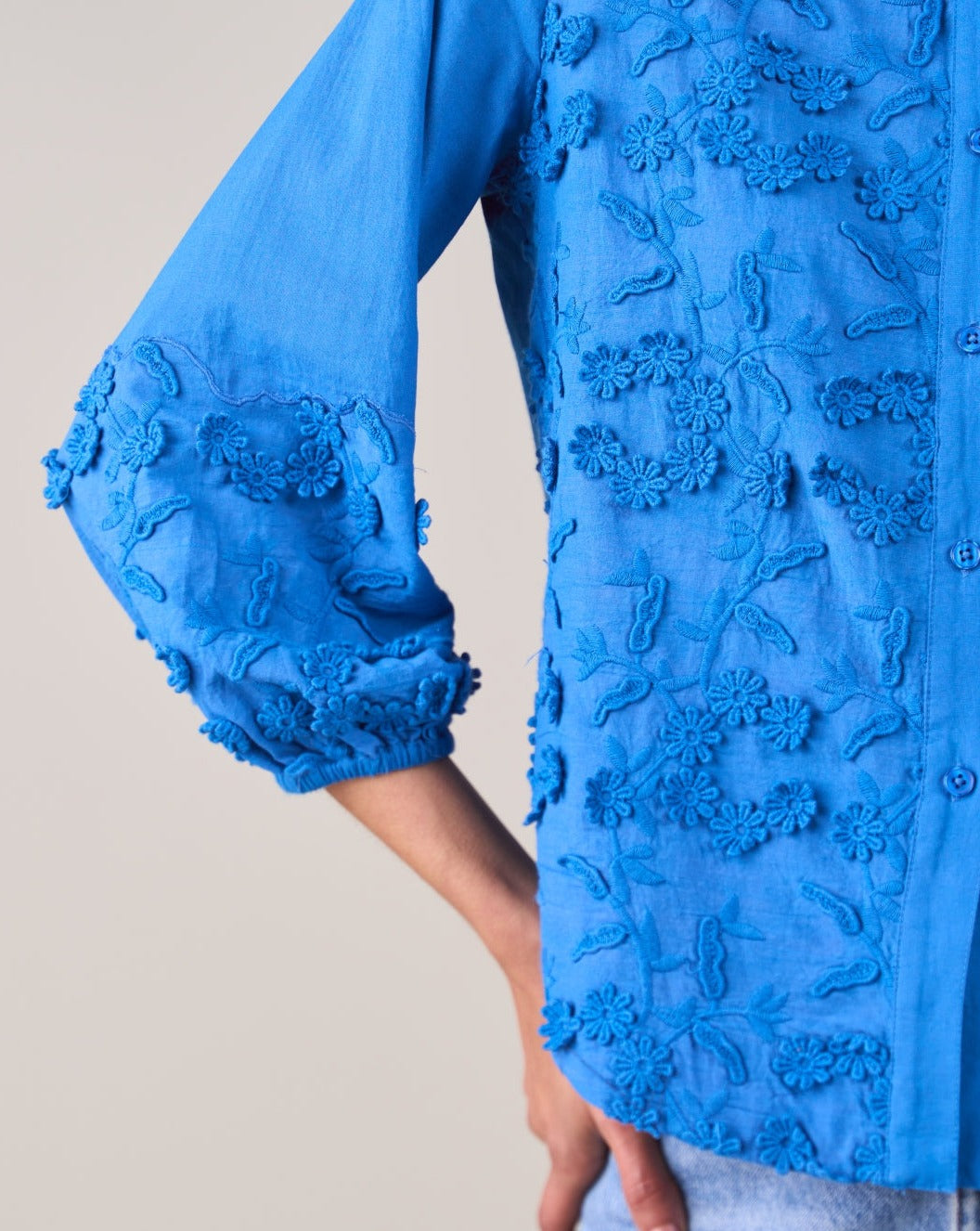 Blue Blossom Shirt