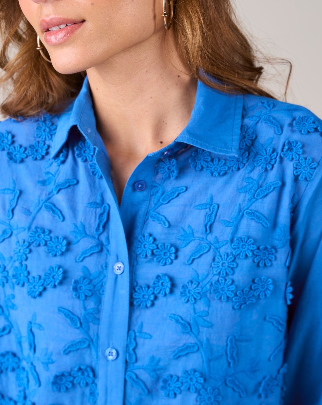 Blue Blossom Shirt