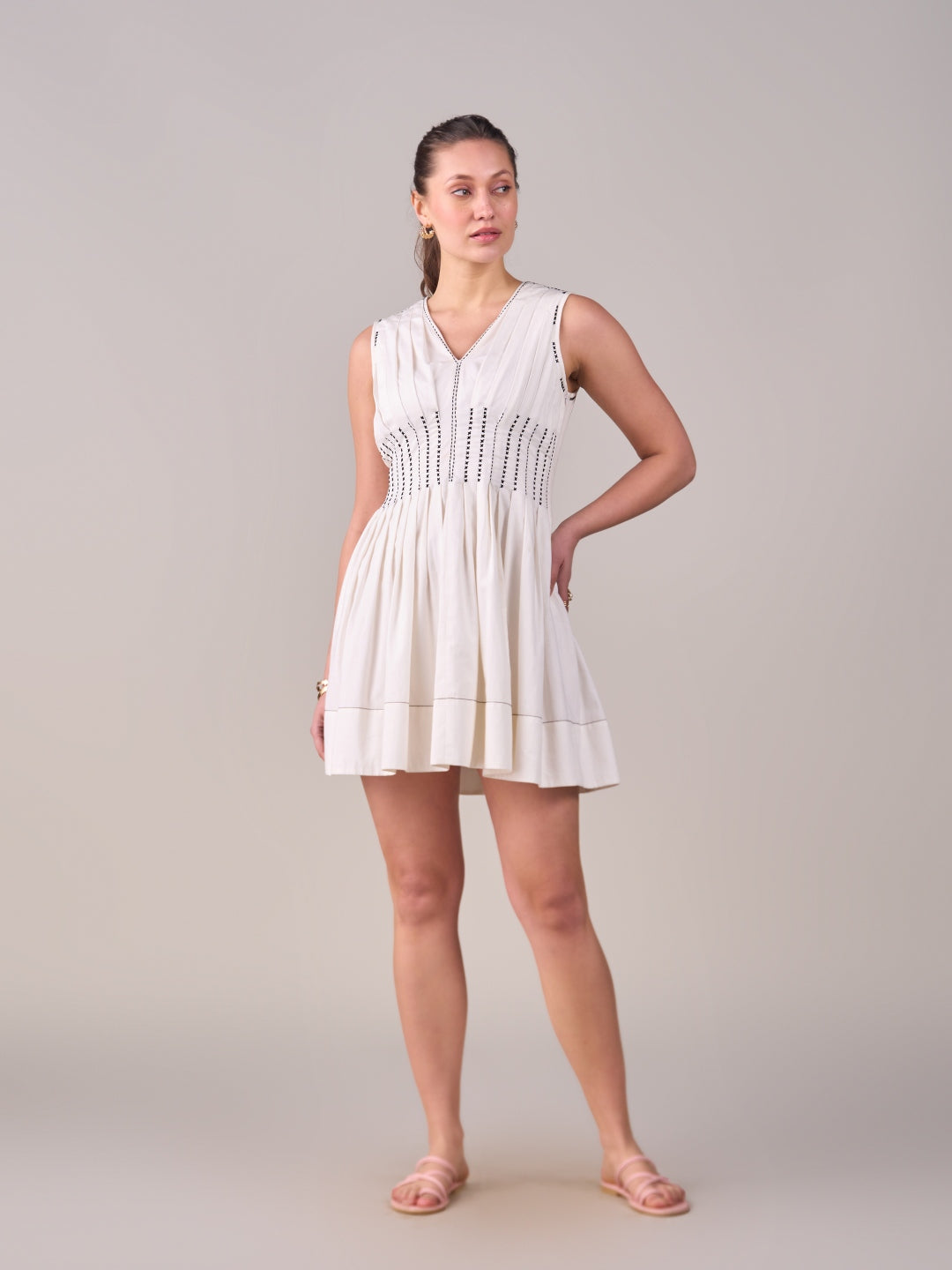Celeste White Dress