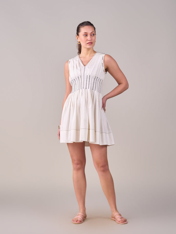 Celeste White Dress