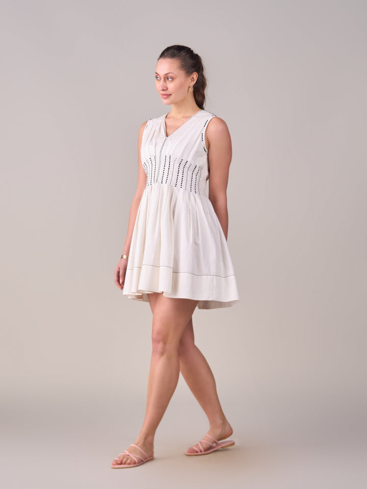 Celeste White Dress