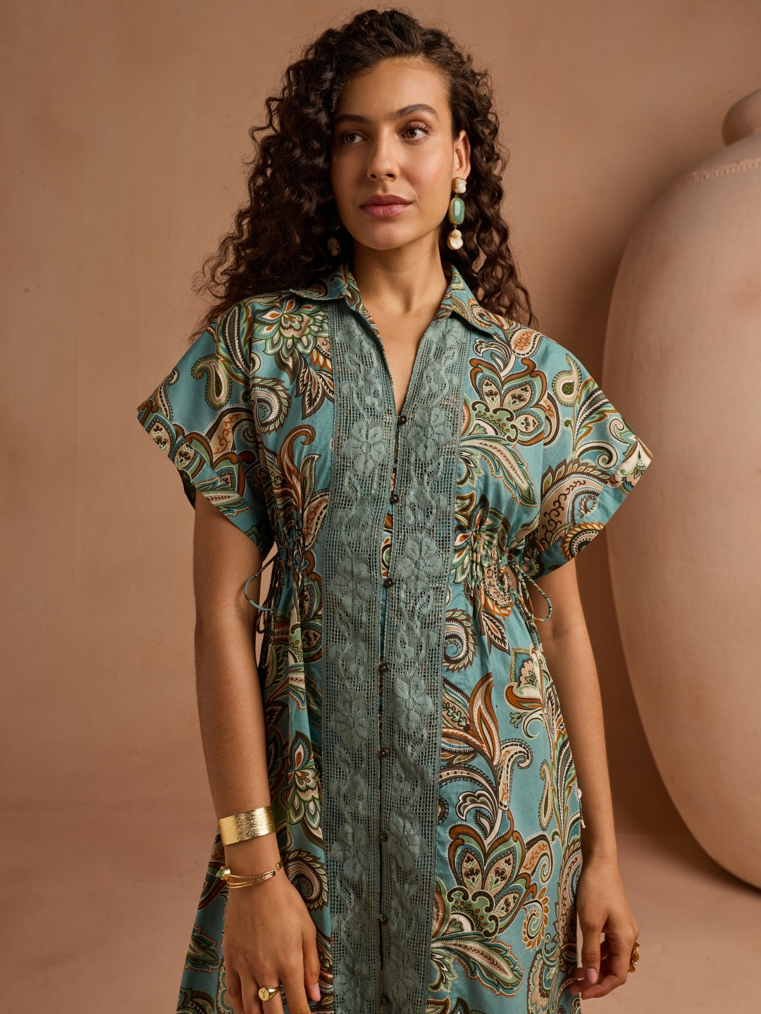 Lina Printed Midi