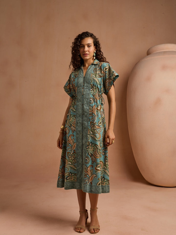 Lina Printed Midi