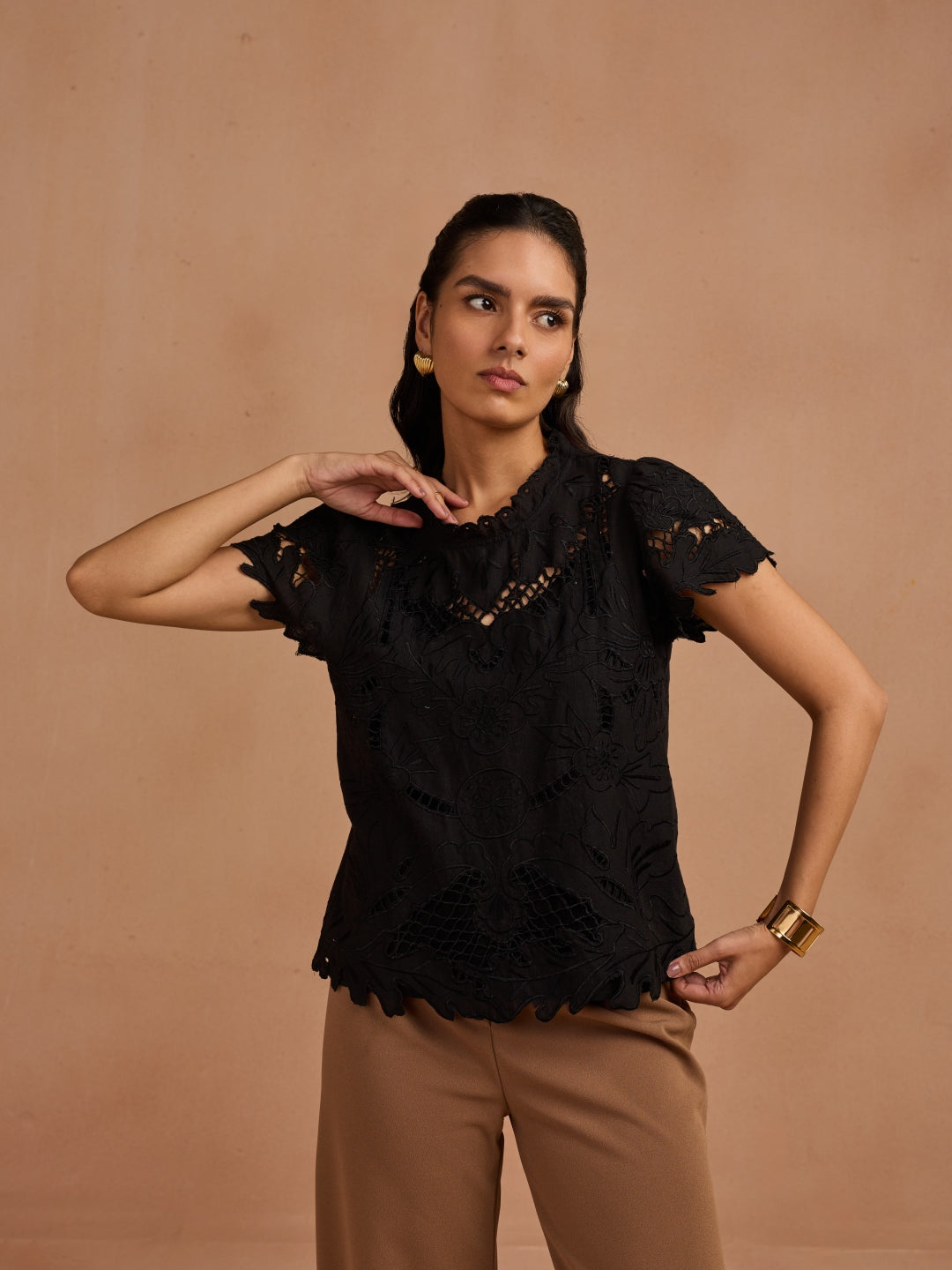 Isabell Cut-work Blouse