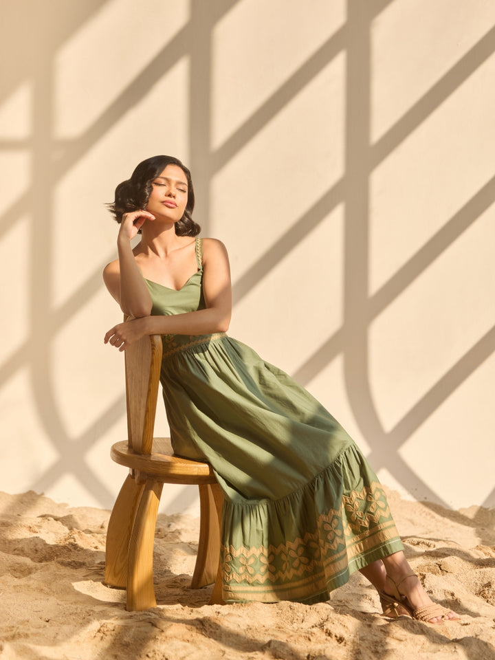 Sara Applique Maxi