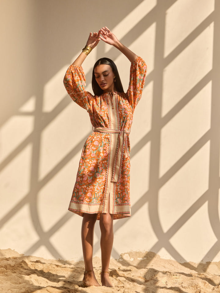 Magnolia Printed Dress