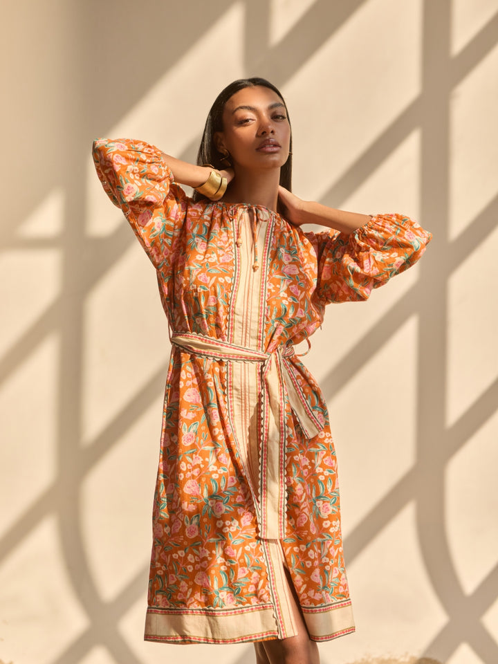 Magnolia Printed Dress