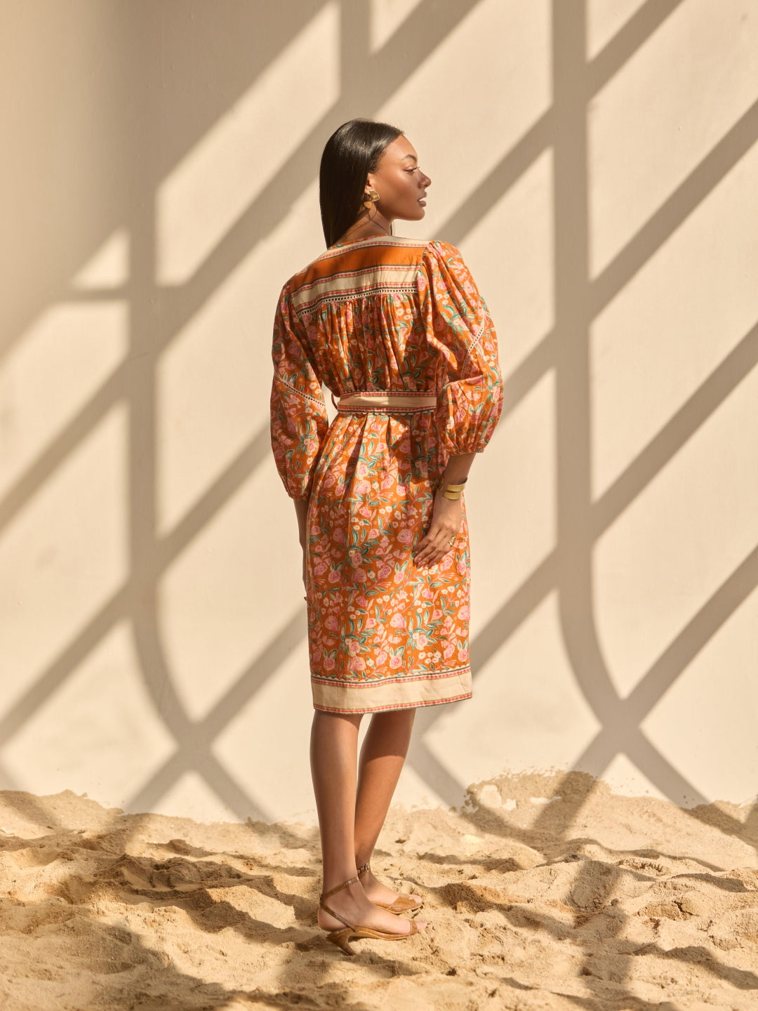 Magnolia Printed Dress