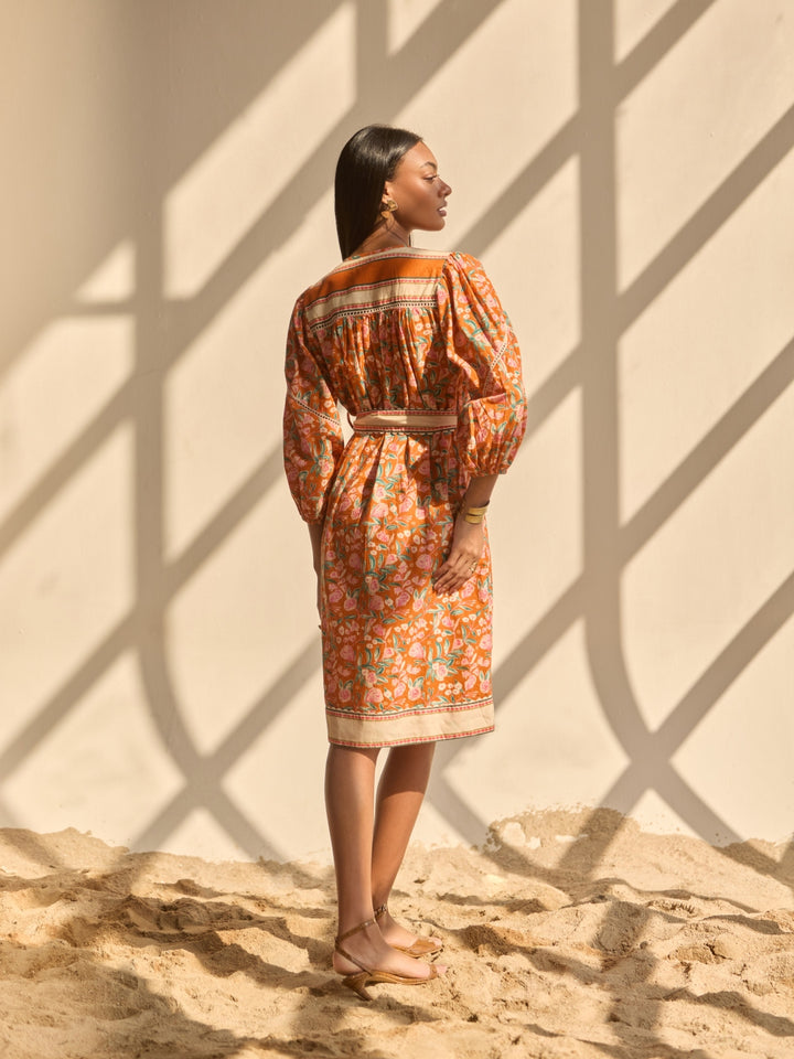 Magnolia Printed Dress