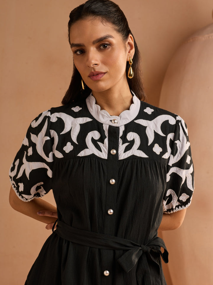 Kourtney Applique Dress