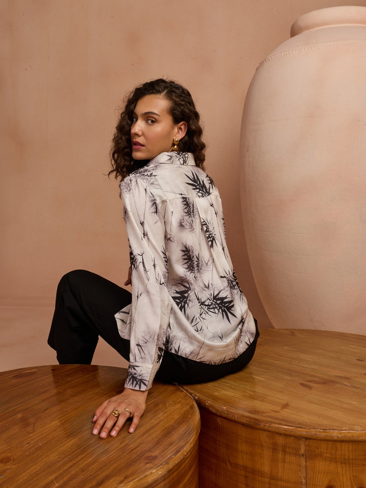Sharon Satin Shirt