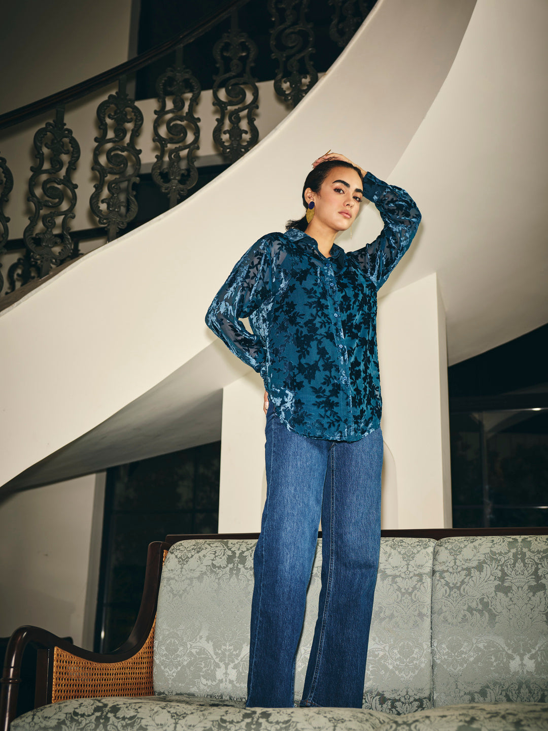 Stella Velvet Shirt