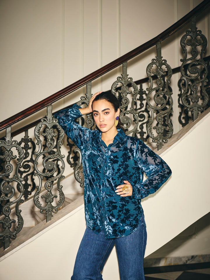 Stella Velvet Shirt