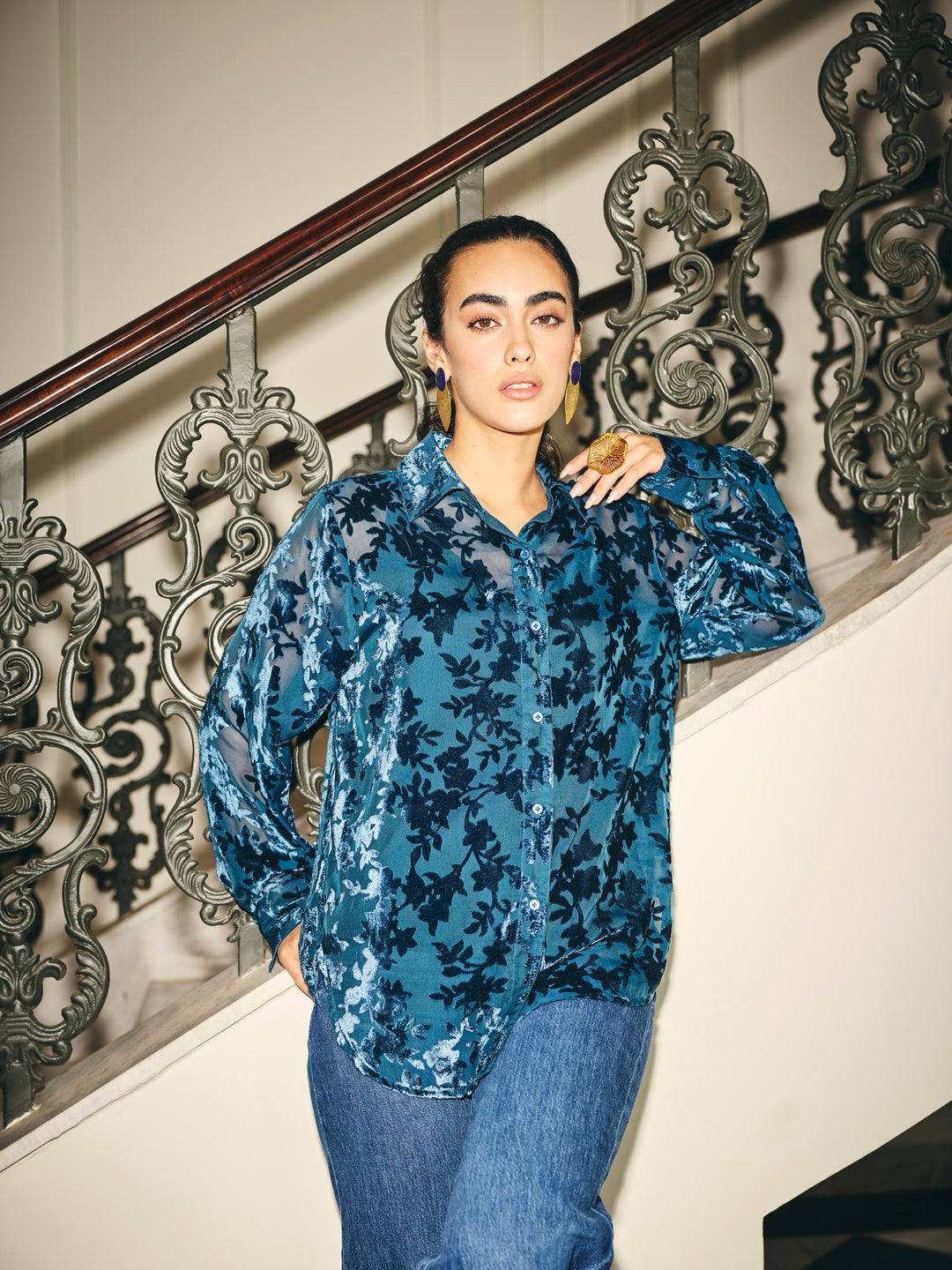 Stella Velvet Shirt