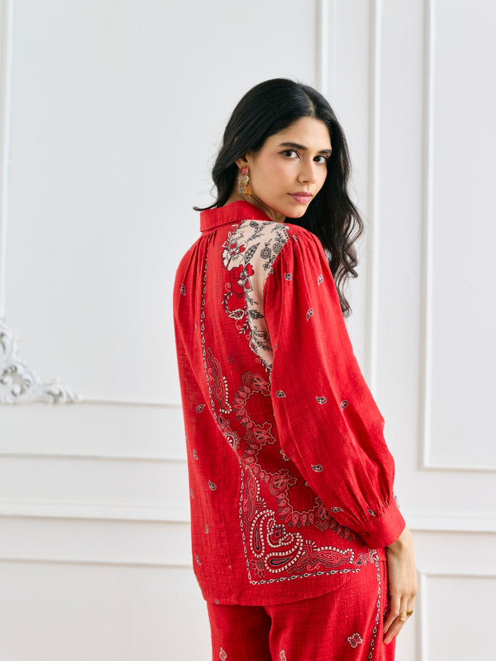 Amanda Printed Shirt