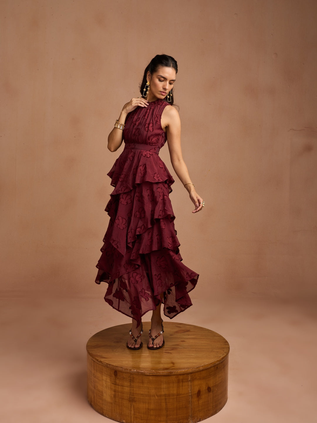 Giselle Jacquard Dress