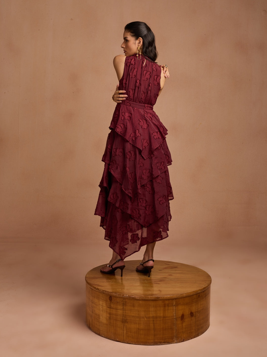 Giselle Jacquard Dress