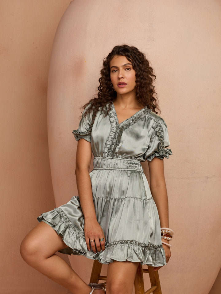 Eden Chiffon Dress