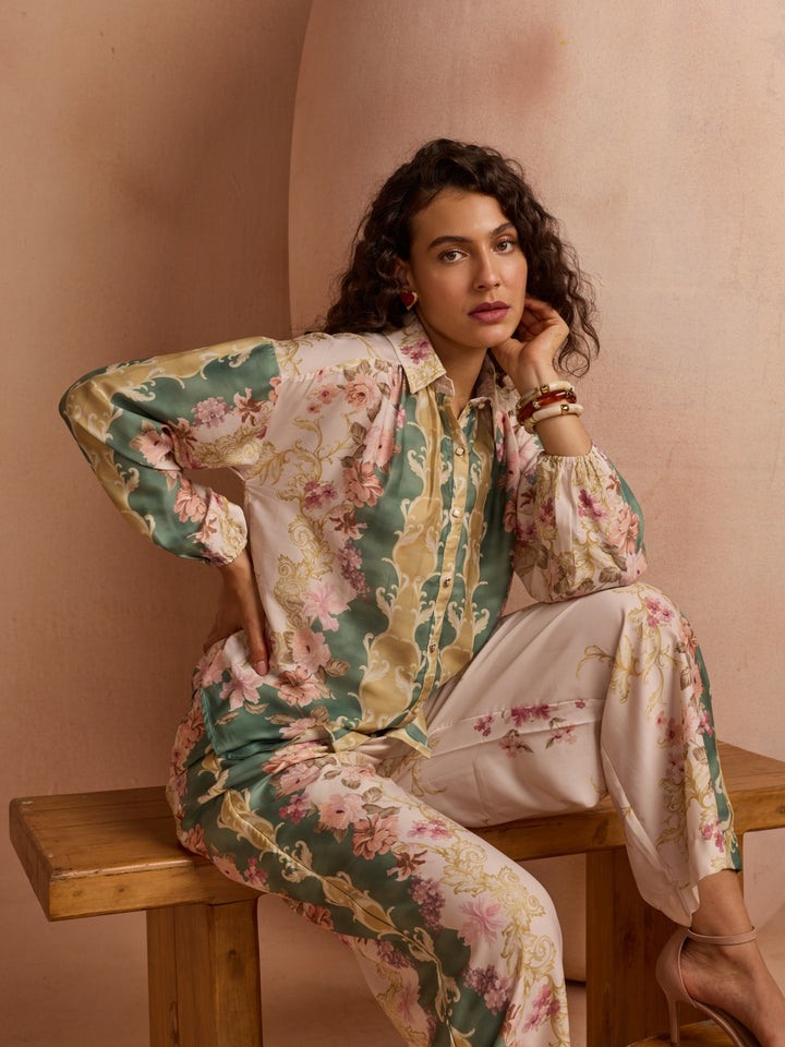 Victoria Satin Shirt