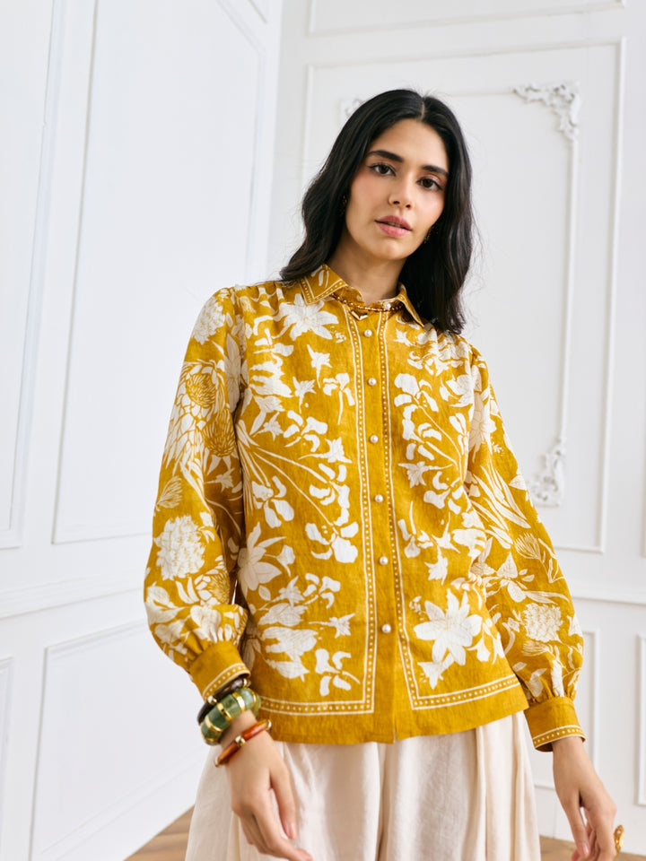 Stephanie Printed Blouse