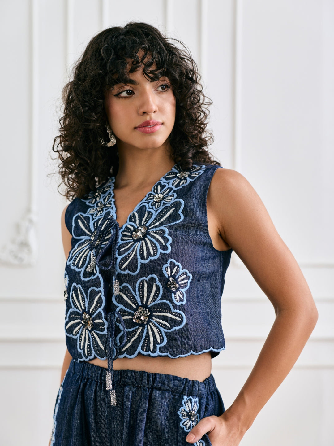 Evelyn Embroidered Top