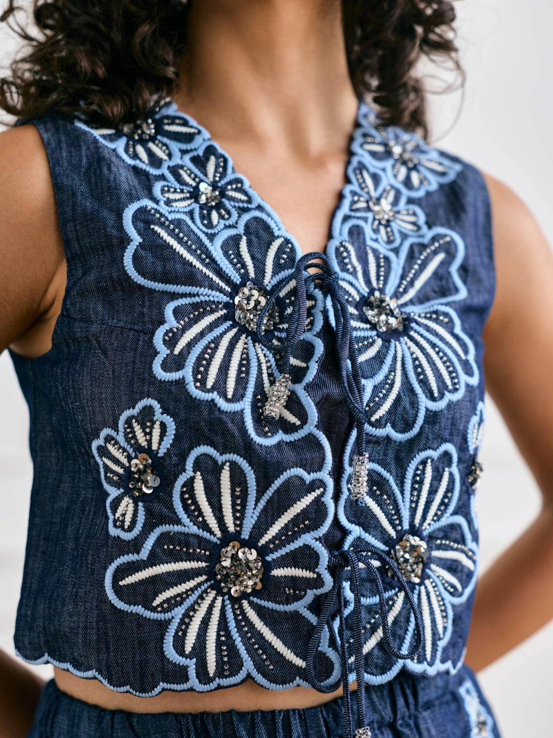 Evelyn Embroidered Top