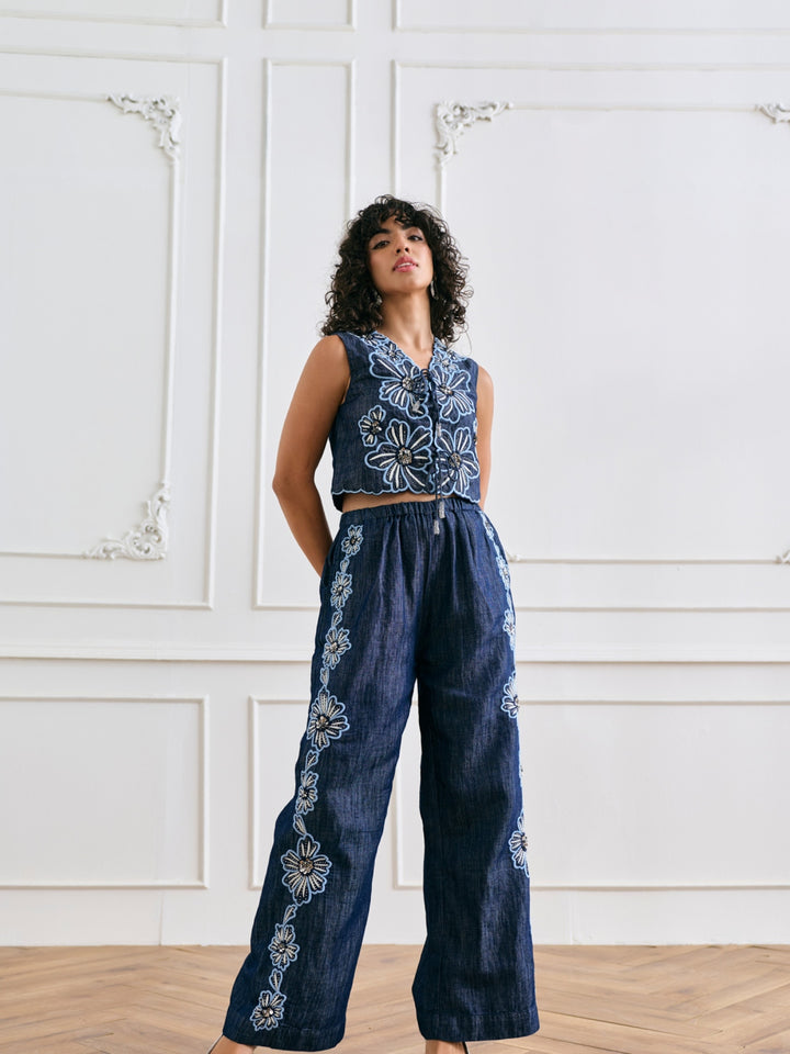 Evelyn Embroidered Top