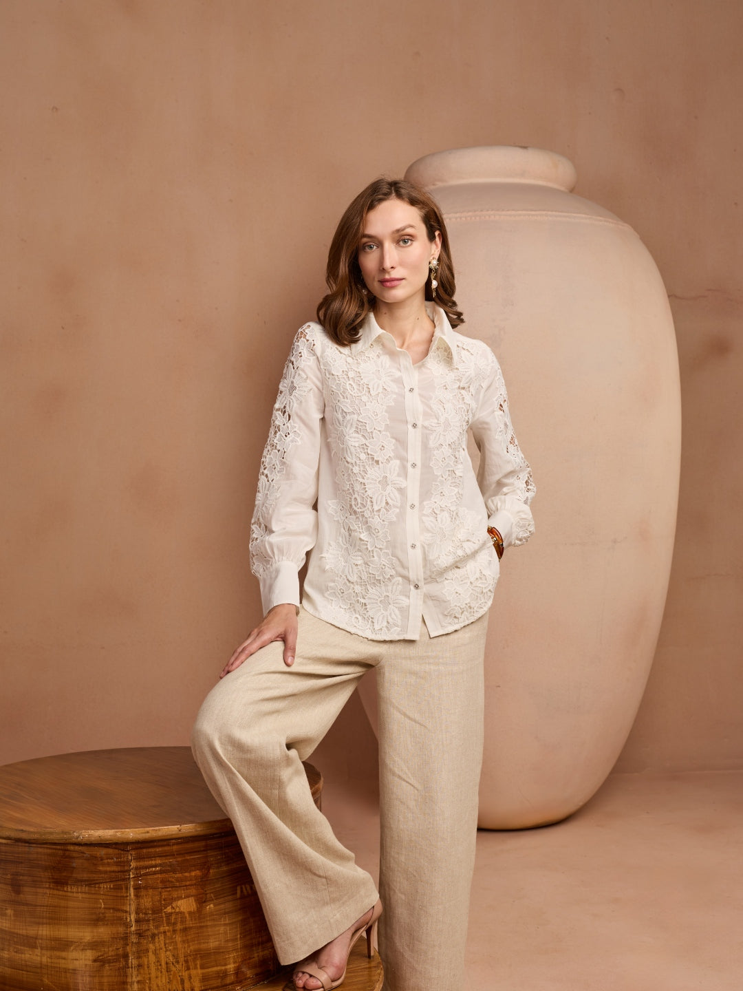 Cheryl Lace Shirt