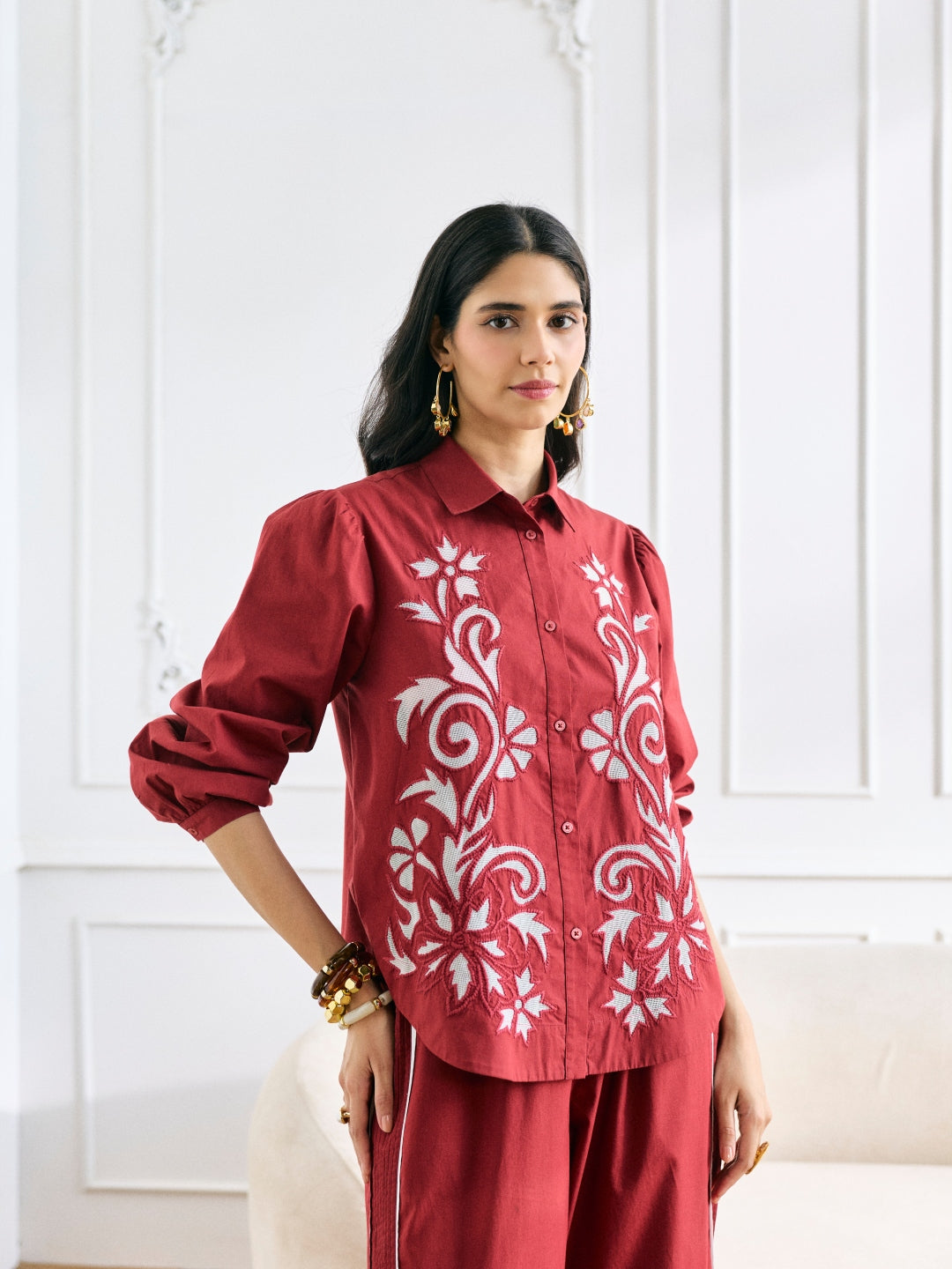 Lara Embroidered Shirt