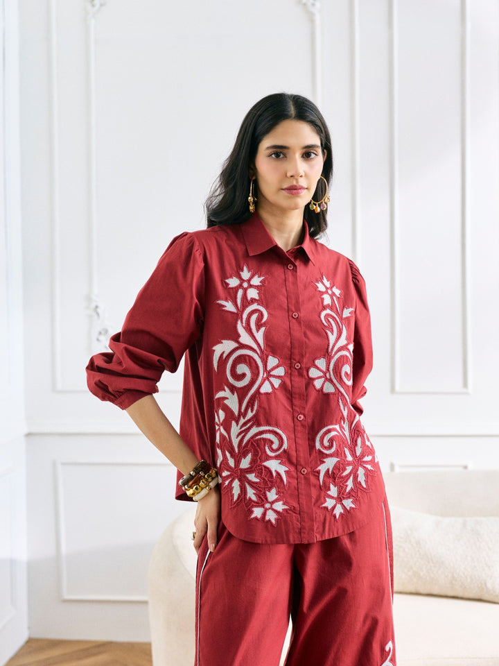 Lara Embroidered Shirt