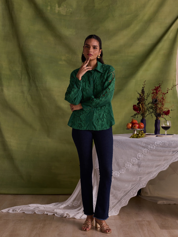 Cheryl Lace Shirt
