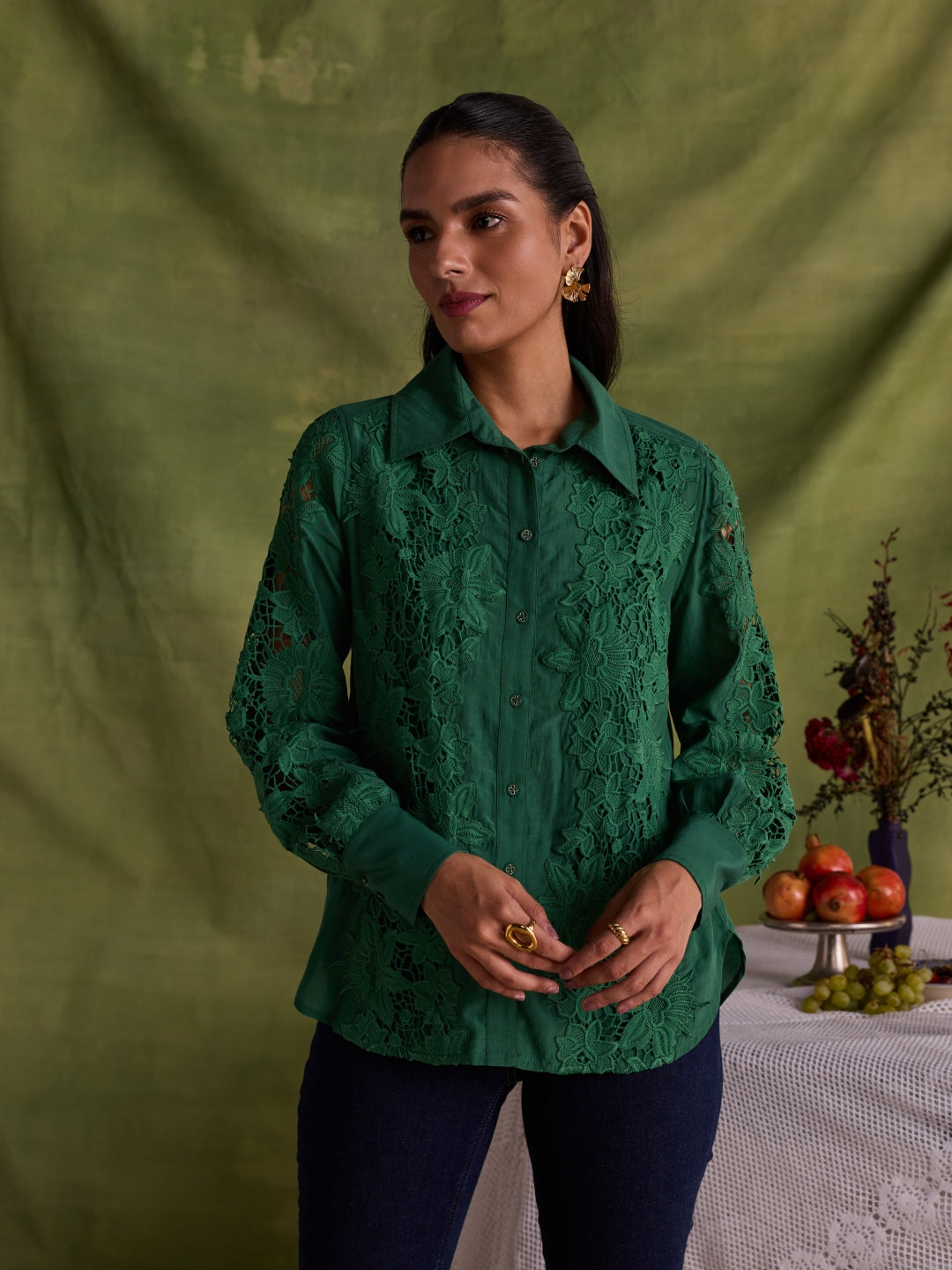 Cheryl Lace Shirt