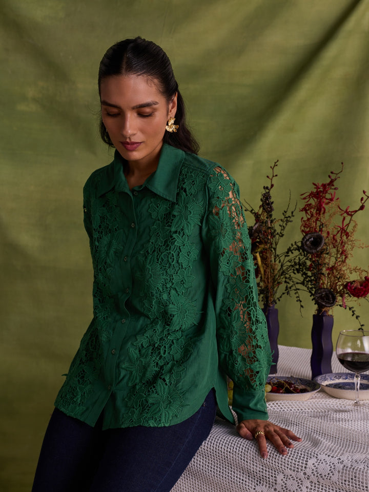 Cheryl Lace Shirt