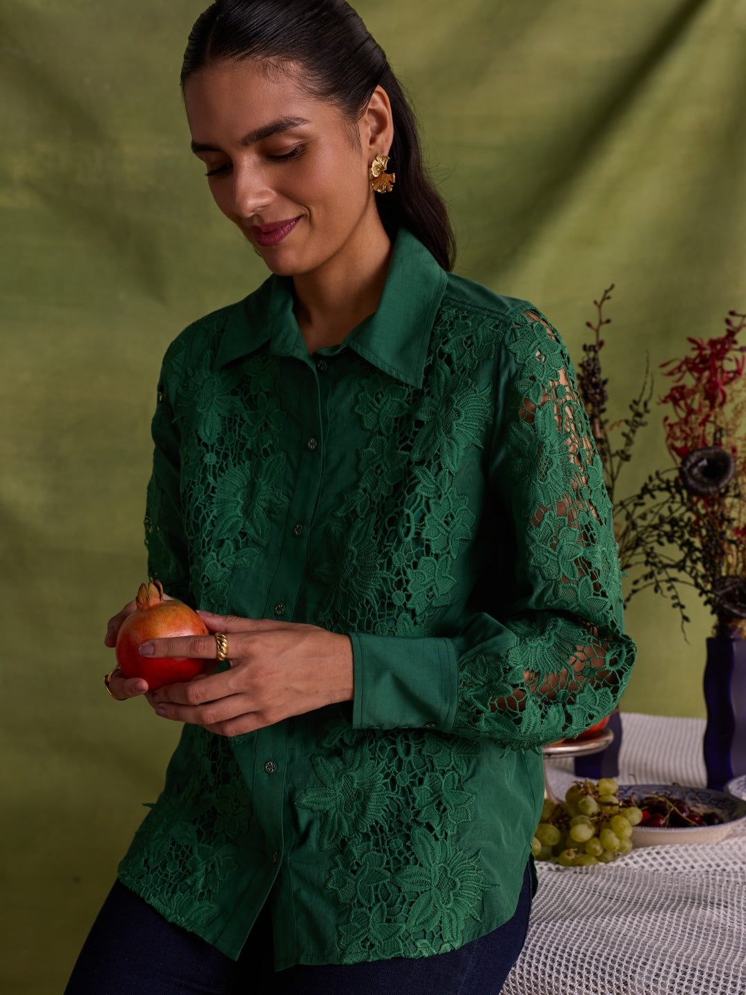 Cheryl Lace Shirt