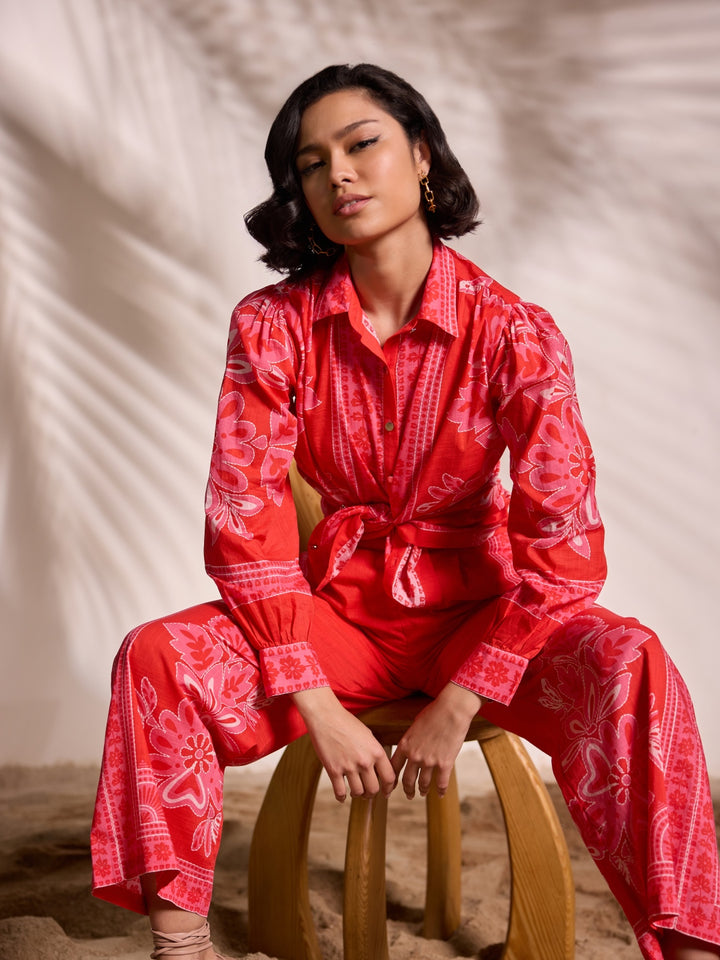Sofia Printed Blouse