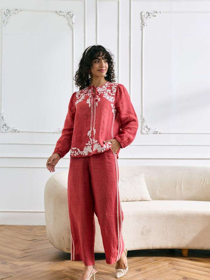 Allie 100% Linen Pants