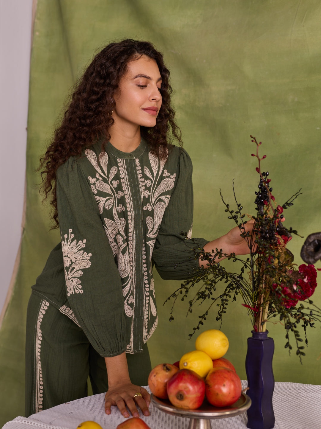 Eloise Embroidered Top