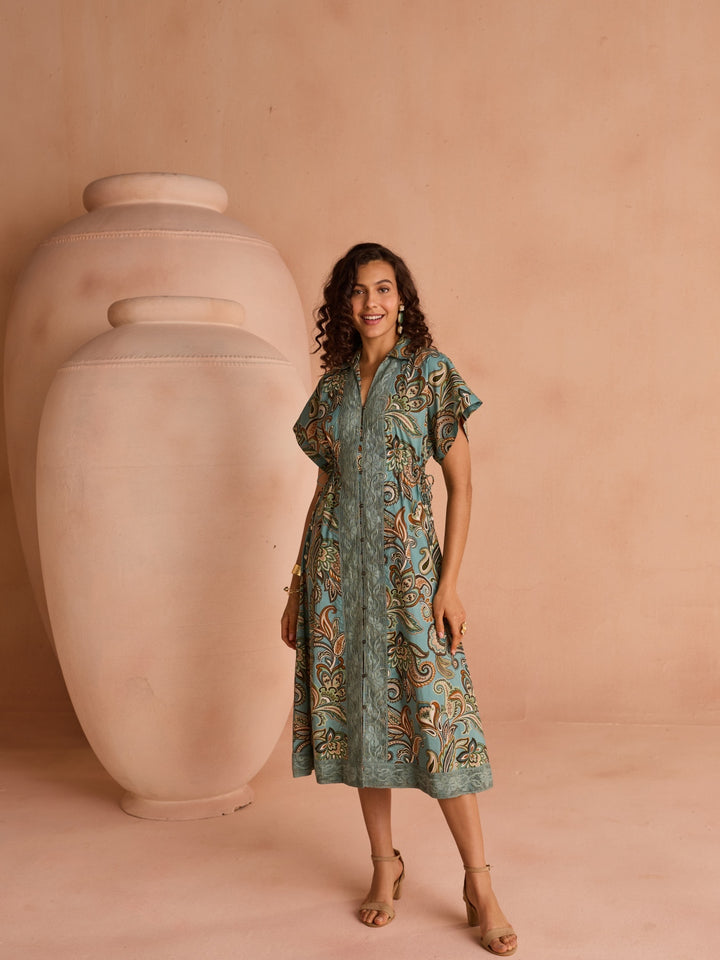 Lina Printed Midi