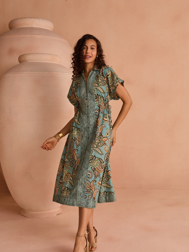Lina Printed Midi
