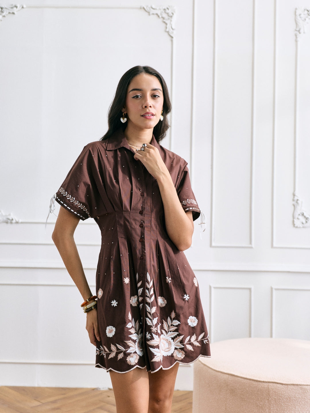 Abigail Embroidered Dress
